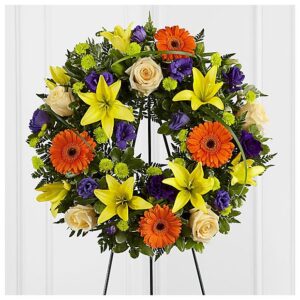 Radiant Remembrance Wreath