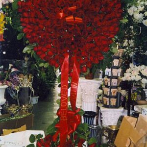 XXL Red Rose Heart